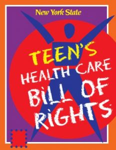 Teen's Health Care Bill of Rights